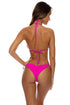 Luli Fama Pura Curiosidad Seamless Wavy Ruched Back Tie Side Bottom